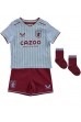 Fotbalové Dres Aston Villa Philippe Coutinho #23 Dětské Venkovní Oblečení 2022-23 Krátký Rukáv (+ trenýrky)